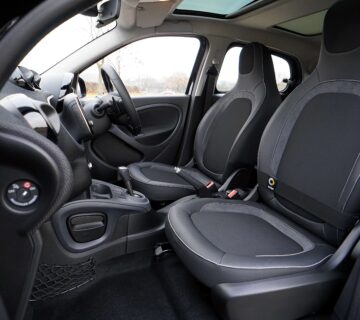 Interior of car after a Car Clean During Snowy Weather!