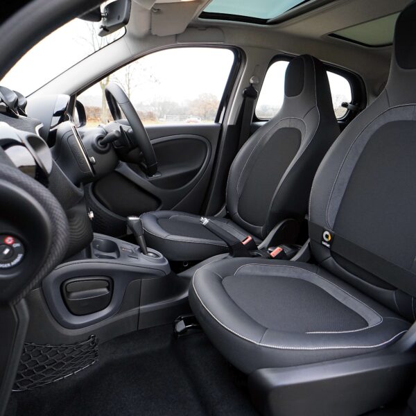Interior of car after a Car Clean During Snowy Weather!