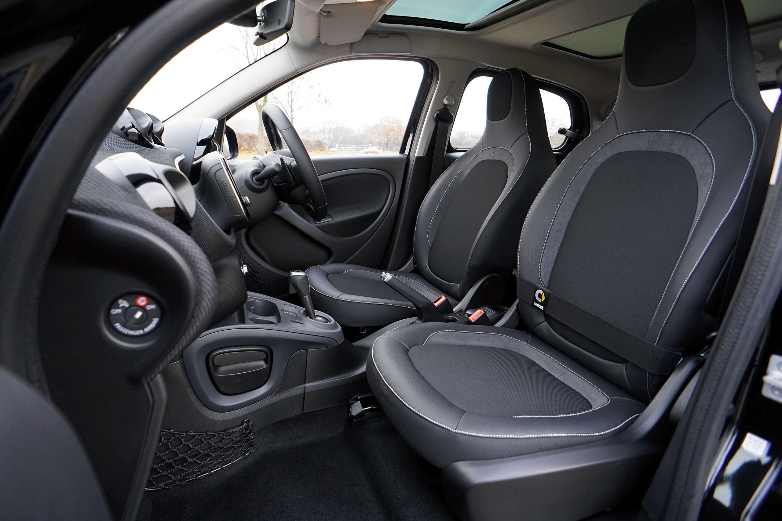 Interior of car after a Car Clean During Snowy Weather!