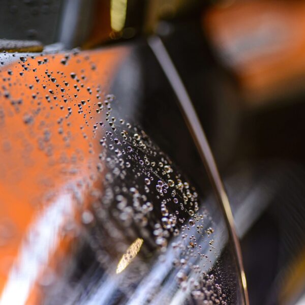 time to spring clean your car - image of car with water droplets