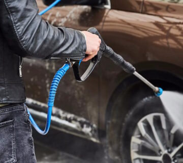 Can you just pressure wash a ceramic coated car?