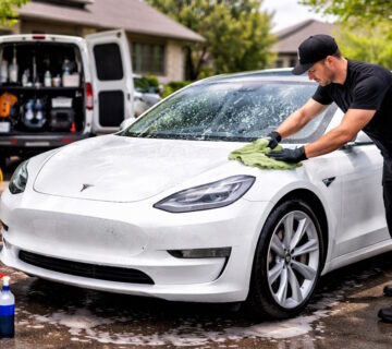 Is Mobile Car Valeting Safe for New Cars