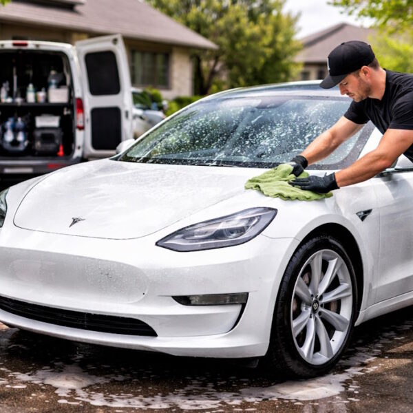 Is Mobile Car Valeting Safe for New Cars