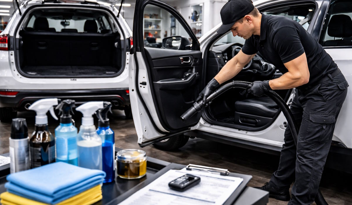 Should You Detail Your Car Before Returning a Lease