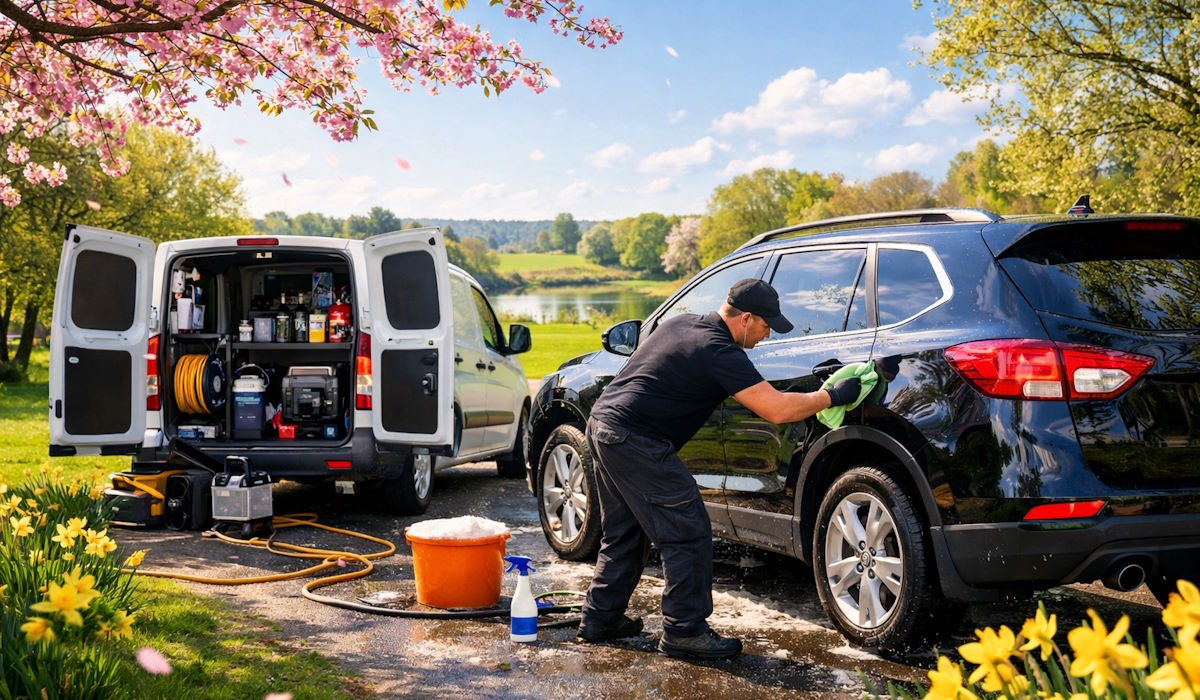 Why Spring Is the Best Time to Book Mobile Car Valeting